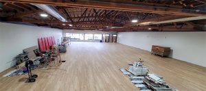 inside of Tohkon Dojo that will open in downtown Edgebrook