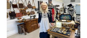 Little Sweetpea’s Vintage store owner Denise Davidson