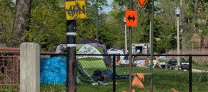 More tents removed from Gompers park