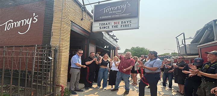 Tommy's on Higgins reopens.
