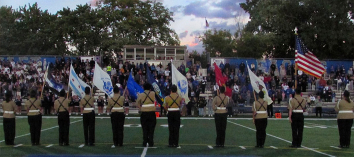 JROTC Cadets attend Taft High School game